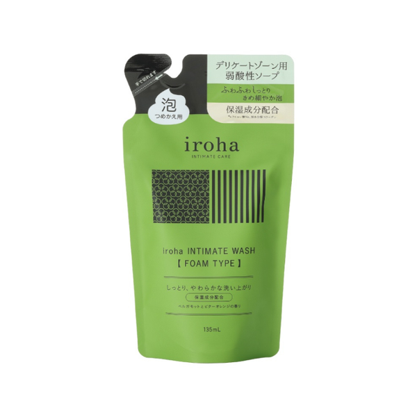 Iroha Intimate Wash Foam Refill 135ml