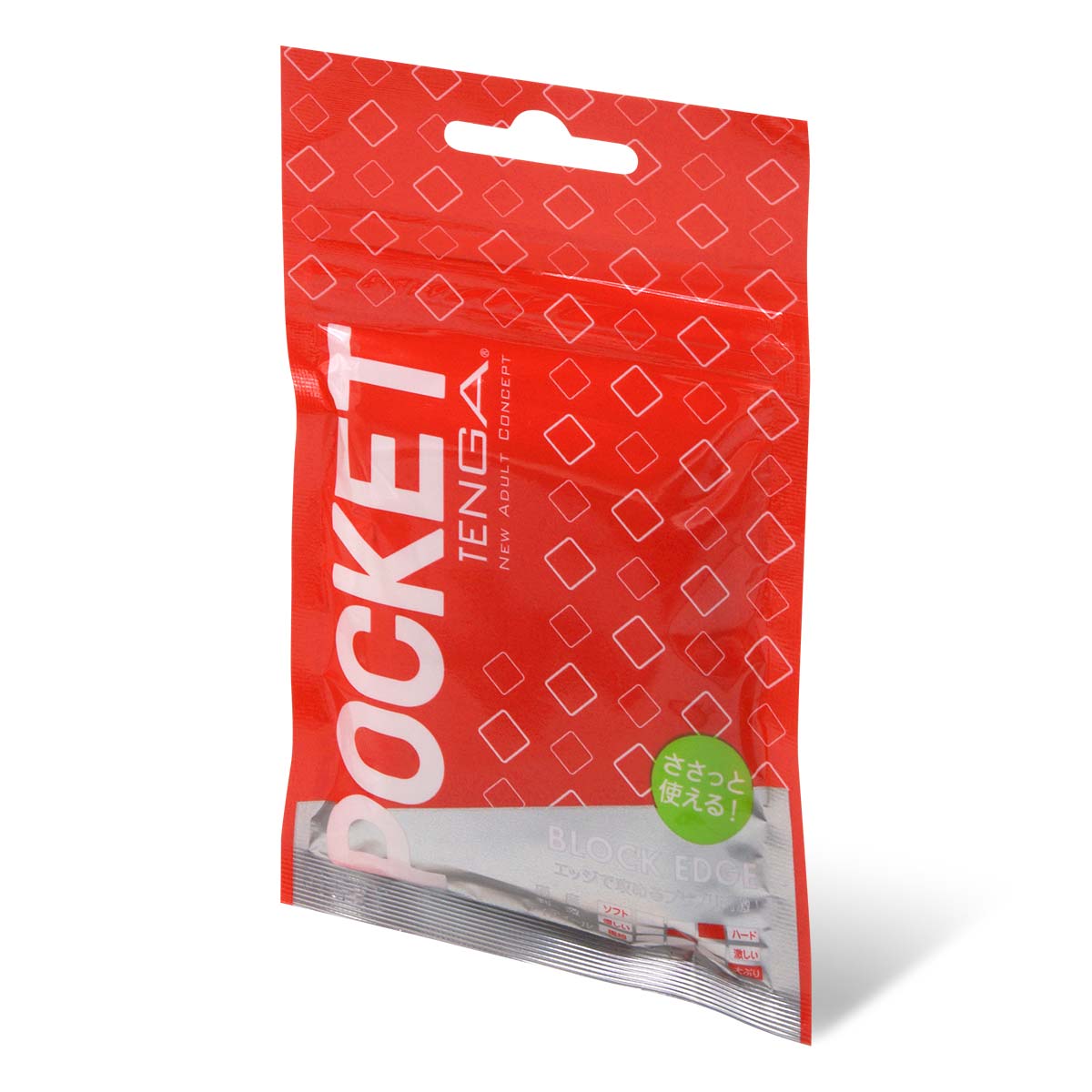 Tenga Pocket [Block Edge]- Disposable