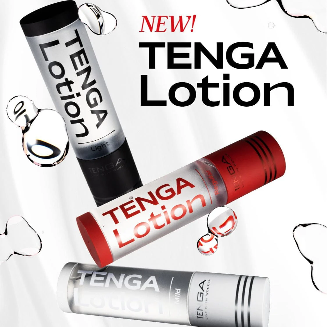 Tenga Hole Lotion Water (Black) 170ml