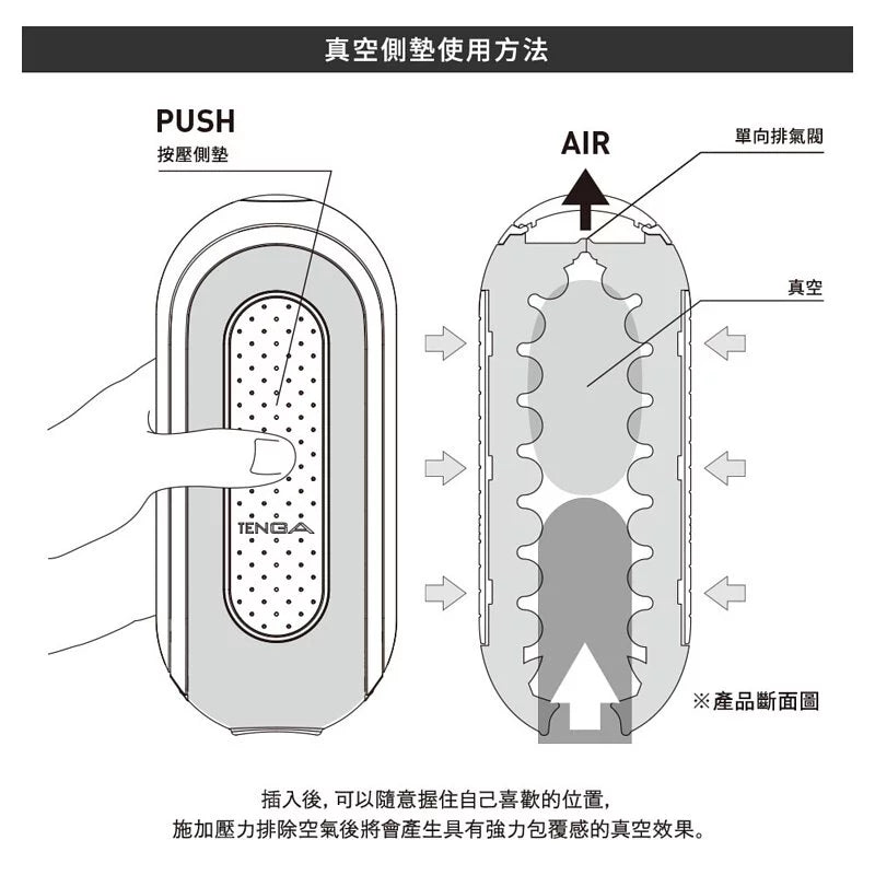 Tenga FLIP 0 (ZERO) [WHITE] 電動版 (type-c版本)