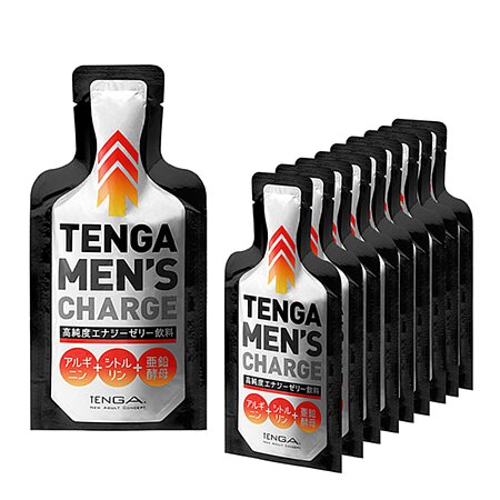 Tenga Men's Charge 高純度配方能量果凍飲品 40g (10包裝)