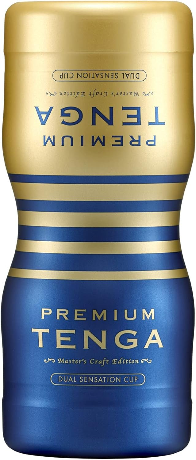 Tenga Premium Dual Feel Cup (Blue)
