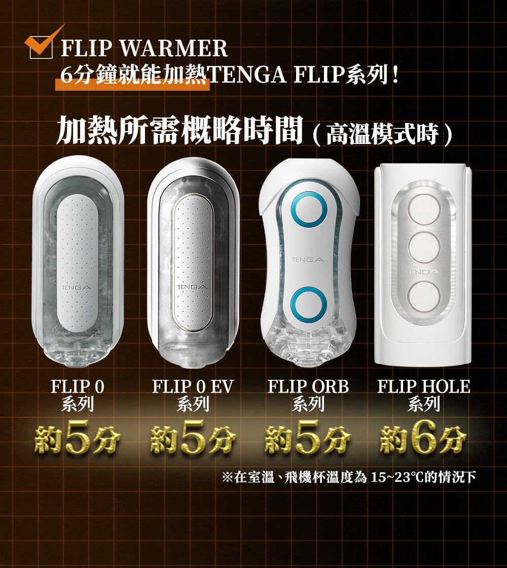 Tenga Flip 0(Zero) Red & Warmer Set