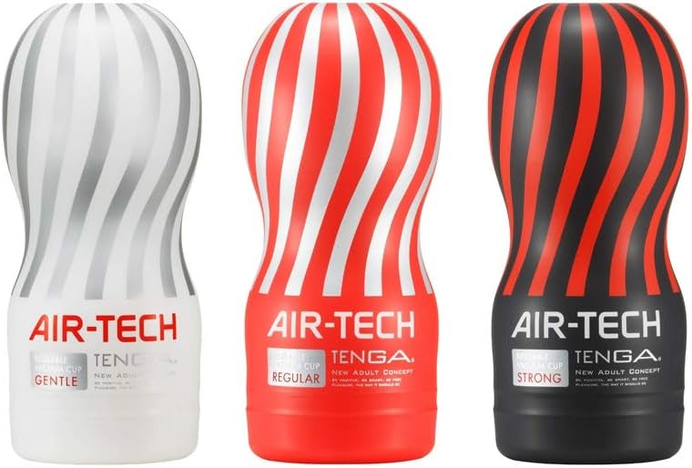 Tenga - Air-Tech Reusable Vacuum Cup Strong - Black