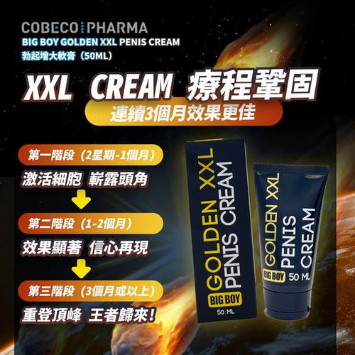 Cobeco Big Boy Golden XXL Men Penis Cream 50ml