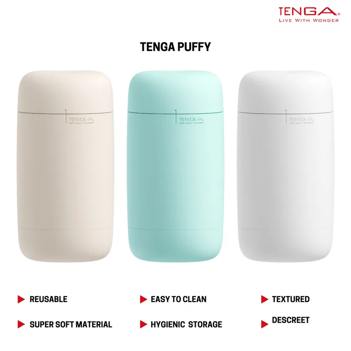 Tenga Puffy (Mint Green)